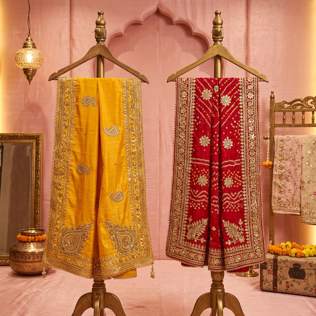 Odhna (Peela & Chunri)