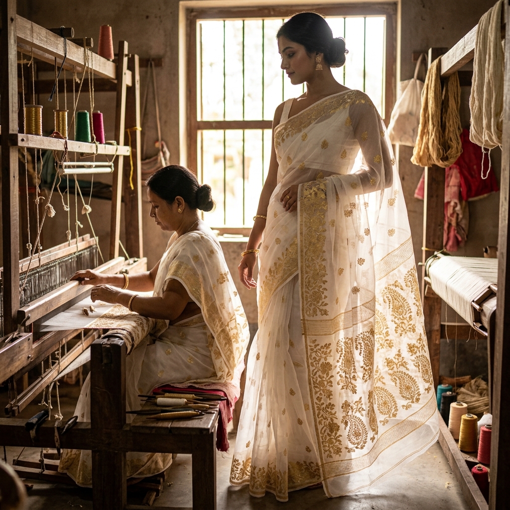 Bengal Jamdani Muslin